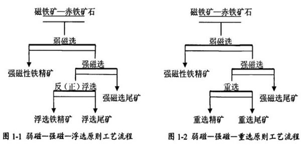 两种浮选工艺流程