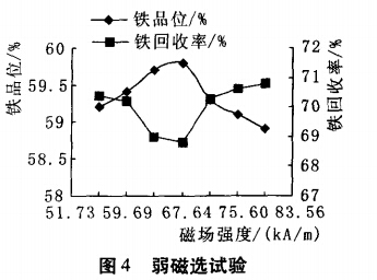 弱磁选试验